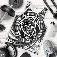 Hawaiian Kanaka Honu Hibiscus Tornando Polynesian Tank Top - AH - Polynesian Pride