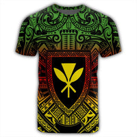 Hawaiian Kanaka Maoli Center Polynesian T Shirt - Polynesian Pride