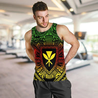 Hawaiian Kanaka Maoli Center Polynesian Tank Top - AH - Polynesian Pride