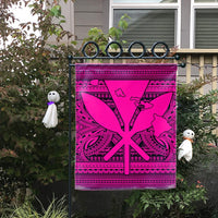 Hawaiian Kanaka Polynesian Tribal Flag Reggae Color Pink AH - Polynesian Pride