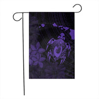 Hawaiian Map Turtle Plumeria Hibiscus Fish Hook Polynesian Flag Purple - AH - Polynesian Pride