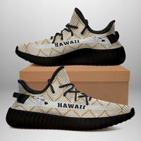 Hawaiian Sneakers YZ Leaves Seamless Pattern - Polynesian Pride