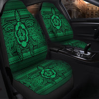 Hawaiian Turtle Polynesian Tribal Car Seat Covers Green AH - Polynesian Pride