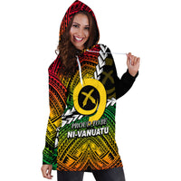 Proud To Be Ni - Vanuatu Hoodie Dress LT6 - Polynesian Pride