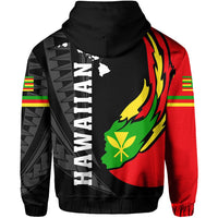Hawaii Polynesian Kanaka Map Hoodie Ball Style Ver 2.0 - Polynesian Pride