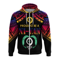 Vanuatu Proud To Be A Ni Van Polynesian Pattern Hoodie Torba Province LT7 - Polynesian Pride