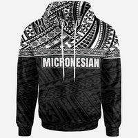 Micronesia Hoodie Black Style Unisex Black - Polynesian Pride