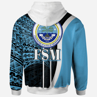 Federated States of Micronesia Zip Hoodie Special - Polynesian Pride