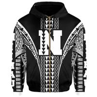 Niihau Island Polynesian Hoodie Zip Comely Style - Polynesian Pride