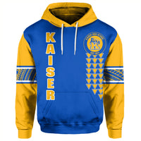 Custom Hawaii Hoodie Kaiser High Custom Your Class Pullover Hoodie - Polynesian Pride