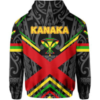 Hawaii Kanaka Polynesian Hoodie Zip - Polynesian Pride