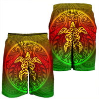 Kanaka Maoli Turtle Polynesian Men's Shorts - AH - Polynesian Pride