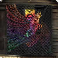 Kiribati Premium Quilt - Butterfly Polynesian Style - Polynesian Pride