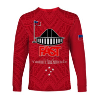 F.A.S.T Samoa Long Sleeve Shirt We Ready Polynesian Samoan LT13 - Polynesian Pride