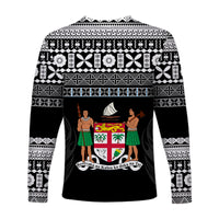 Fiji Rugby Long Sleeve Shirt Lifestyle 2022 Flying Fijians LT13 - Polynesian Pride