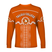 Tonga Tailulu College Long Sleeve Shirts Unique Style LT8 - Polynesian Pride