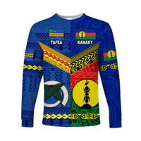 Vanuatu Tafea Province and Kanaky New Caledonia Long Sleeve Shirts Together LT8 - Polynesian Pride