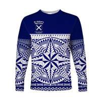 (Custom Personalised) St. Andrew's High School Long Sleeve Shirt Simplified Version LT8 - Polynesian Pride