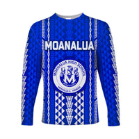 Hawaii Moanalua High School Long Sleeve Shirts Simple Style LT8 - Polynesian Pride