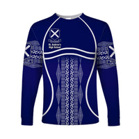 St. Andrew's High School Long Sleeve Shirt Unique Vibes LT8 - Polynesian Pride