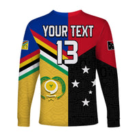 (Custom Text and Number) Torba PNG Day Long Sleeve Shirt 2022 Simple Polynesia LT13 - Polynesian Pride