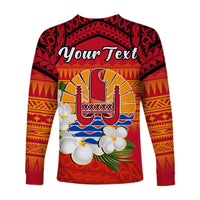 (Custom Personalised) French Polynesia Long Sleeve Shirt Happy Internal Autonomy Day Special Version LT14 - Polynesian Pride