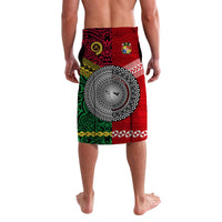 Vanuatu And Tonga Lavalava Polynesian Together Bright Red LT8 - Polynesian Pride