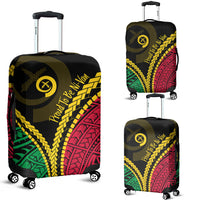 Vanuatu Luggage Cover Proud Ni - Van Special Version LT7 Black - Polynesian Pride