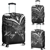 Papua New Guinea Luggage Covers - Cross Style Black - Polynesian Pride