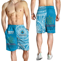 (Custom Your Class Year) Lavengamalie Tonga College Men Shorts Class Of Year Tongan Ngatu Pattern LT14 - Polynesian Pride