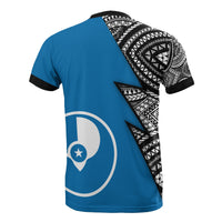 Yap Pattern All Over T Shirt Yap Flag Polynesian Tattoo - Polynesian Pride
