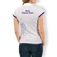 Custom MVIL Team White Women Polo Shirt Version 1 LT12 - Polynesian Pride
