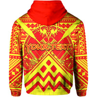 Custom Hawaii Mauna Kea Zip Hoodie LT6 - Polynesian Pride