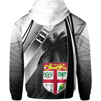 Fiji Zip Hoodie Special Style No.1 - Polynesian Pride