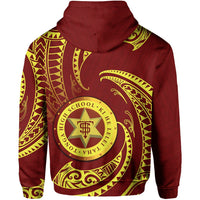 Tonga High School Hoodie Special Polynesian No.1 - Polynesian Pride