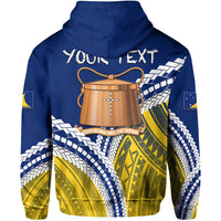 Custom Tokelau Zip Hoodie LT6 - Polynesian Pride