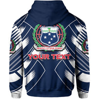 Custom Vibe Hoodie Samoa Zip Hoodie - Polynesian Pride
