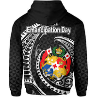 Tonga Emancipation Day Zip Hoodie Kalia No.2 LT6 - Polynesian Pride