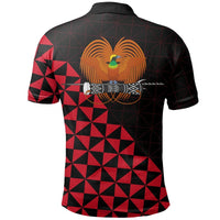 Papua New Guinea Polynesian Polo Shirt Coat Of Arms - Polynesian Pride