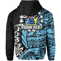 Custom Cook Islands Hoodie Mauke Polynesian Style LT6 - Polynesian Pride