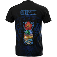 Guam T Shirt Guam Coat of Arms Polynesian Tattoo - Polynesian Pride
