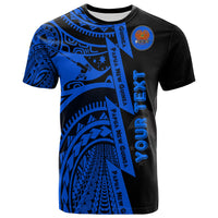 Polynesian Guinea T Shirt Moana Maui Tattoo With Coat Of Arm Guinea(Blue) Unisex Red - Polynesian Pride