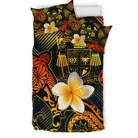 Fiji Polynesian Bedding Set - Lauhala Turtle Plumeria Tropical - Polynesian Pride