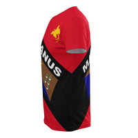 Papua New Guinea T Shirt PNG Flag Manus Province Flag - Polynesian Pride