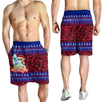 Guam Christmas - Felis Pasgua Santas Guam Surf Board Men Short - LT2 - Polynesian Pride