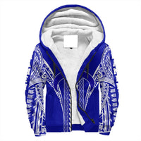 Hawaii - Moanalua High Sherpa Hoodie AH Blue - Polynesian Pride