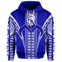 Hawaii Hoodie Moanalua High Zip Hoodie - Polynesian Pride
