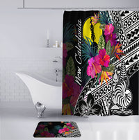 New Caledonia Bathroom Set Polynesian With Hibiscus No.3 LT6 - Polynesian Pride