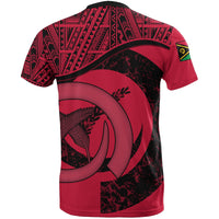 Vanuatu T Shirt Vanuatuan Flag Red A02 - Polynesian Pride