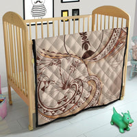 New Caledonia Premium Quilt - Hibiscus Flowers Vintage Style - Polynesian Pride